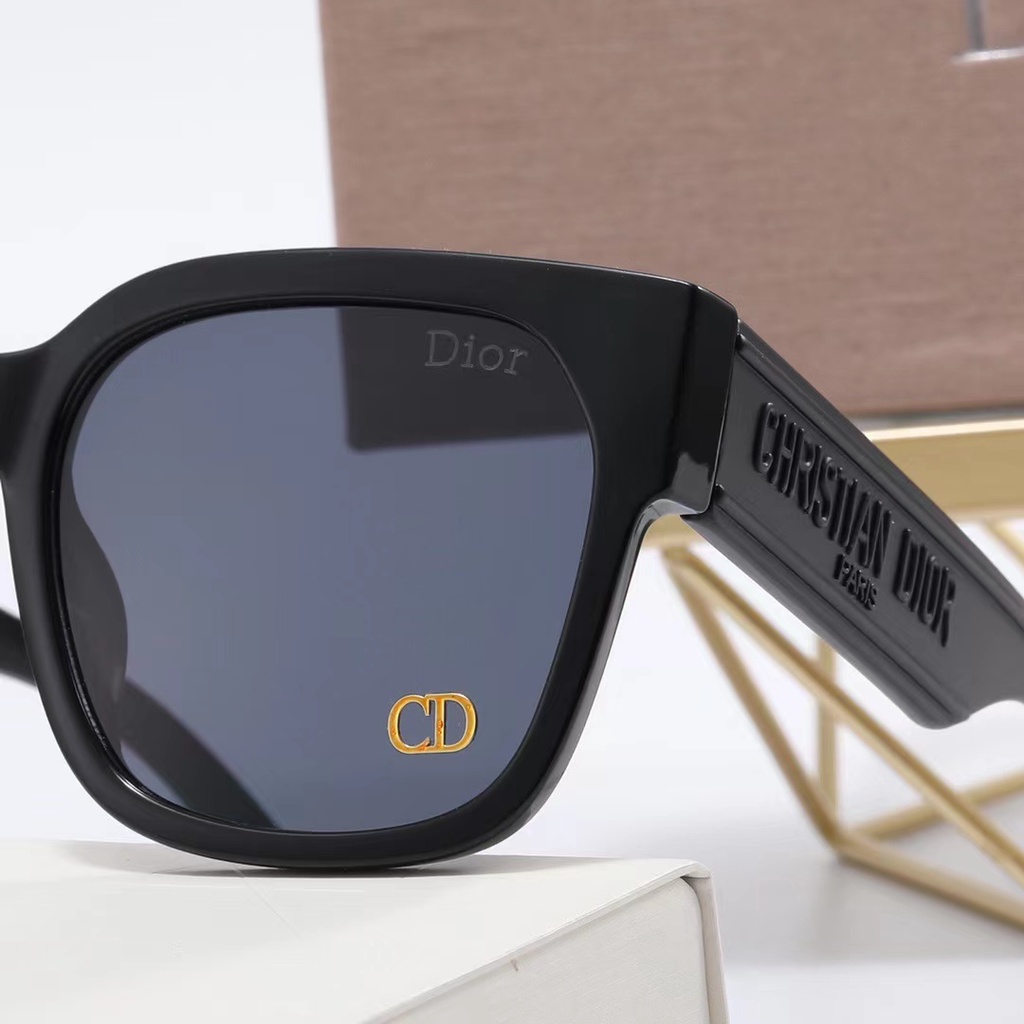 Dior Kính Mát Lái Xe Tròng Vuông Màu Gradient Thời Trang Cho Nam Và Nữ 2972