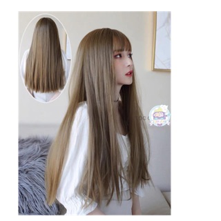 Tóc giả nữ đẹp😍❤️FREESHIP😃😃 cả đầu thẳng dài
