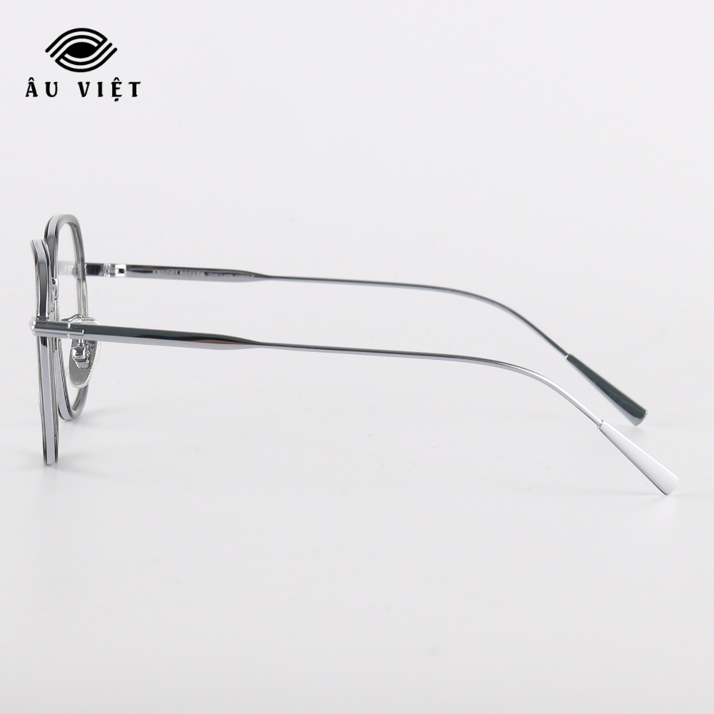 Gọng kính kim loại titanium Ch RS-88008 dáng vuông Full box