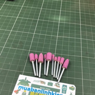 Combo 10 mũi mài trục 3mm