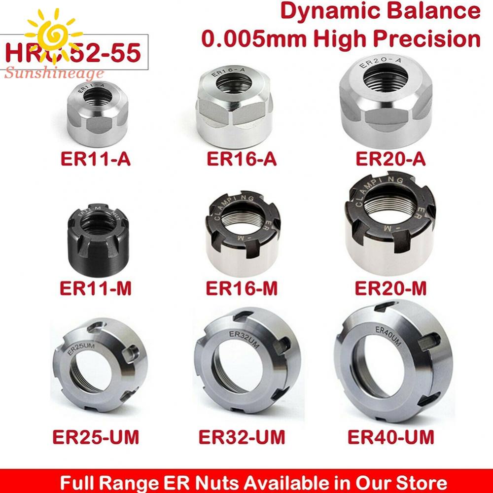 SUNAGE- ~ER8/ER11/ER16/ER20/ER25 ER32 ER40 A/M/UM-B-C Nut Collet Chuck Wrench Spanner【SUNAGE-HOT Fashion】