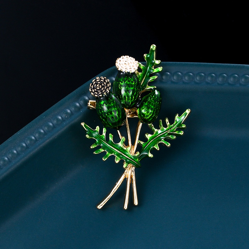 Trâm Cài Áo Hình Hoa tulip Đính Ngọc Trai Thời Trang Cho Nữ