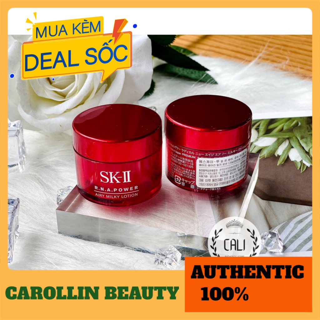 Kem chống lão hóa 💖 FREESHIP 💋 Kem RNA MILKY SKII 15g chính hãng [ Minisize ] CAROLLIN BEAUTY