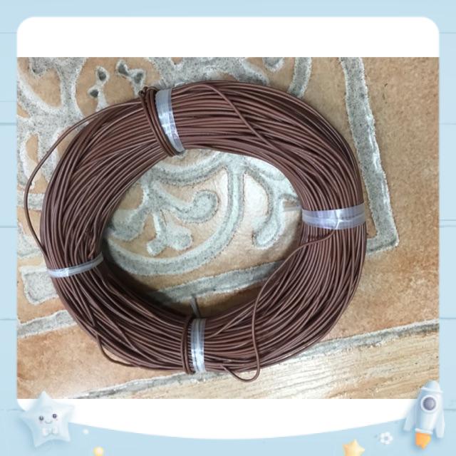 Dây điện lõi đồng mạ 0.5mm( 20AWG) - Cuộn 100m - Dây chịu nhiệt chất lượng