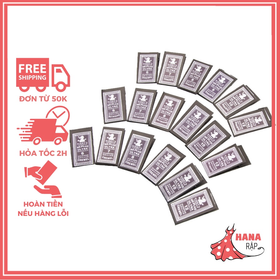 Vỉ kim may tay lỗ to cho người già  | Tiệm Bí Ngô
