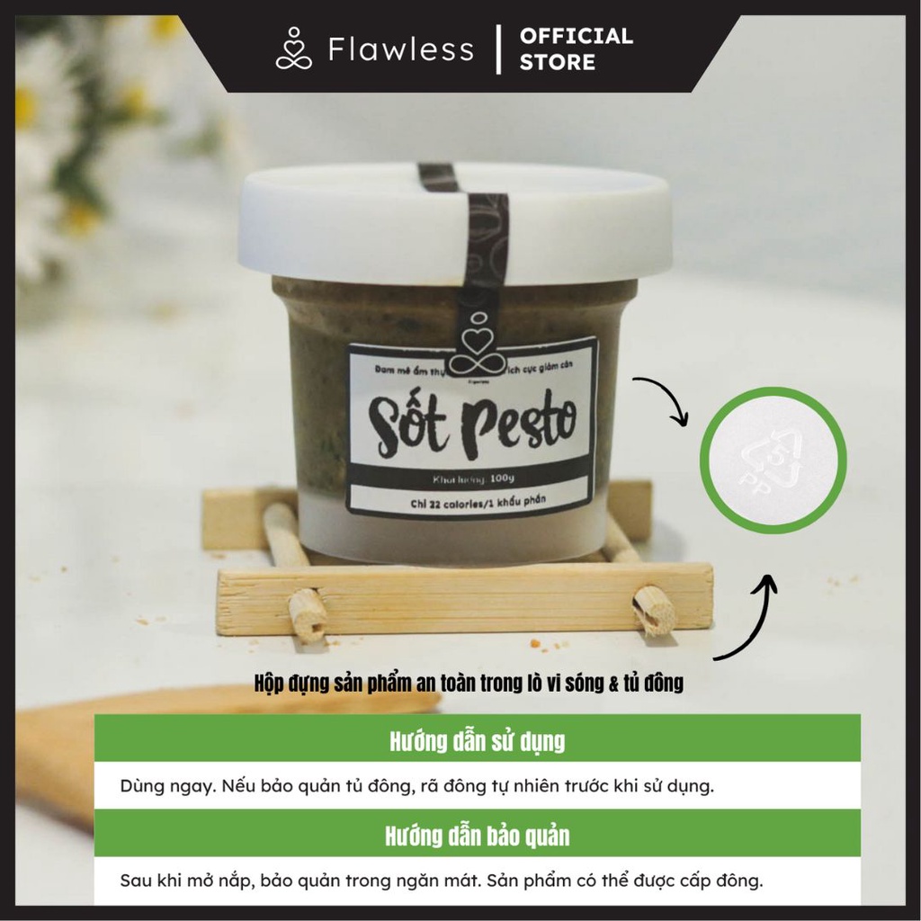 Sốt Pesto ăn Ức gà Flawless Ăn ngon | Thực phẩm healthy, đồ ăn kiêng eatclean, tăng cơ, giảm mỡ, giảm cân