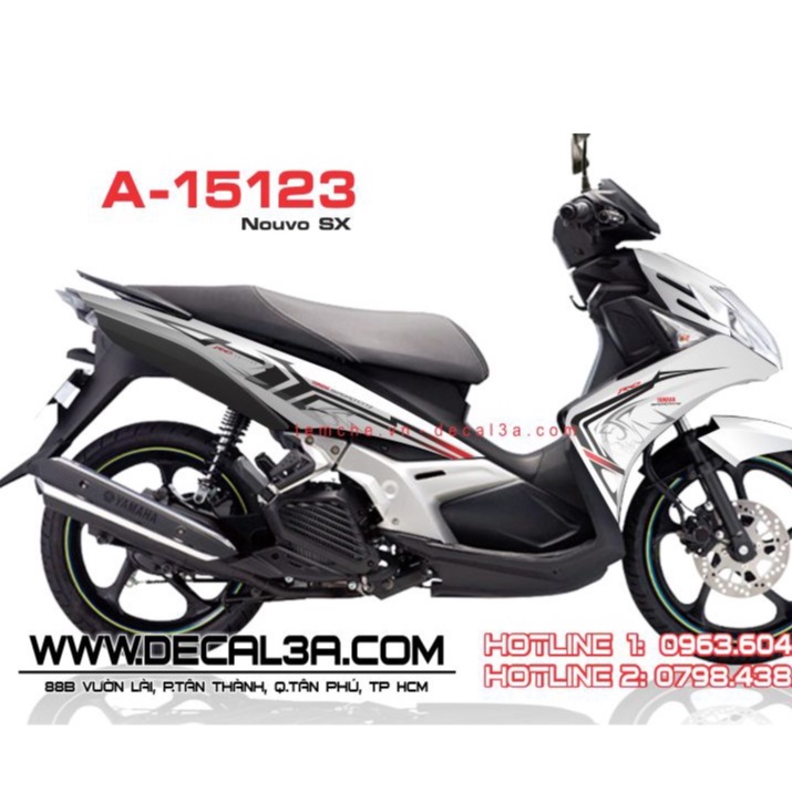 Tem Nouvo 5 chỉ hoa văn