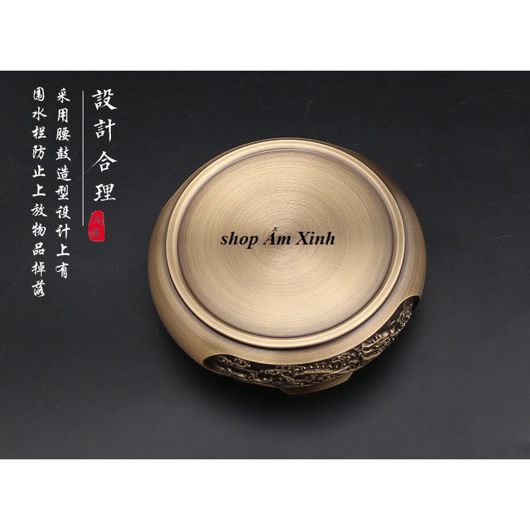 Chân đế lư hương bằng đồng