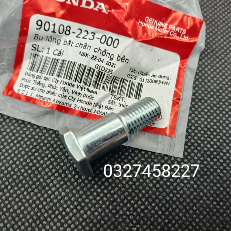 Ốc, bu lông bắt chân chống nghiêng xe DREAM, WAVE, FUTURE ...zin