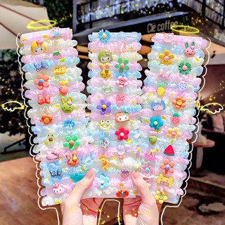Bịch 5 Dây cột tóc nhún hoạt hình dễ thương cho bé