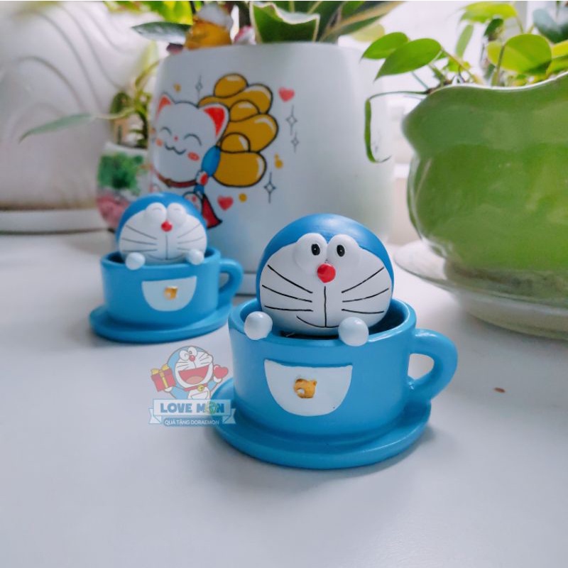 LÒ XO DORAEMON DOREMON TRANG TRÍ XE OTO, XE MÁY CỰC CUTE