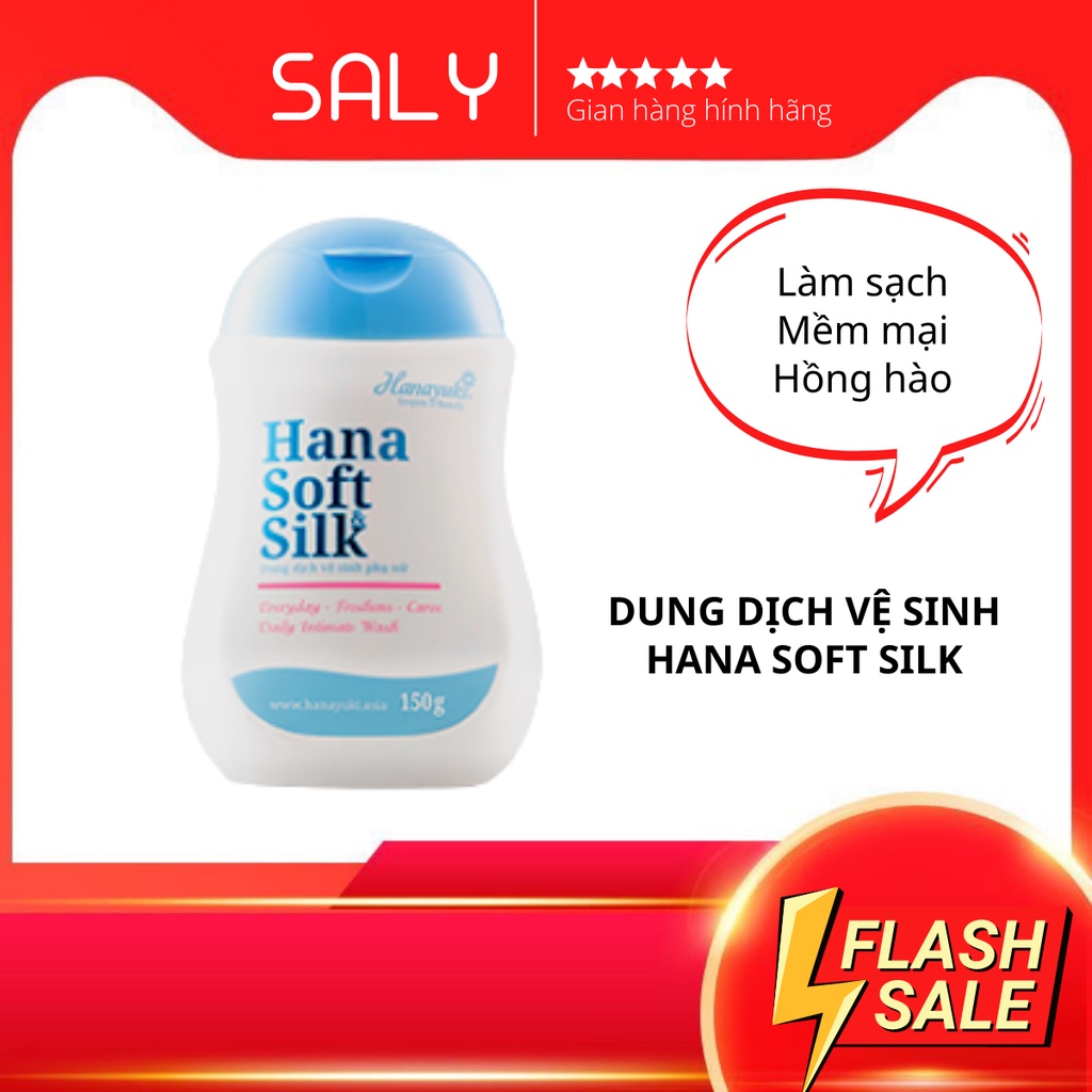 [CHÍNH HÃNG] Dung dịch vệ sinh Hana Soft Silk 150ml