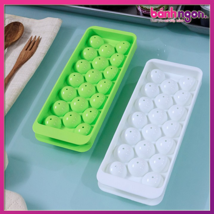 KHUÔN NHỰA LÀM THẠCH RAU CÂU,ĐÁ BI 20 VIÊN