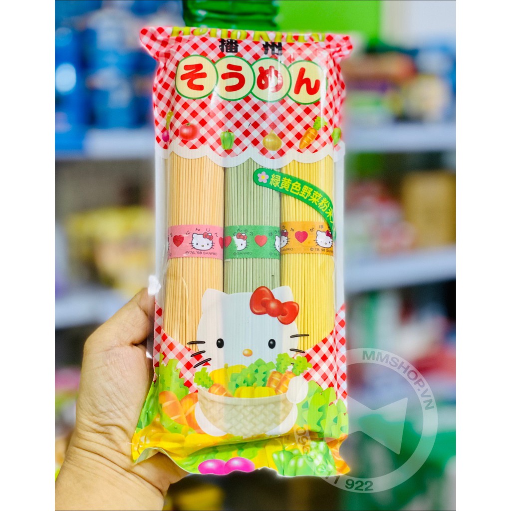 Mì somen rau củ Hello Kitty