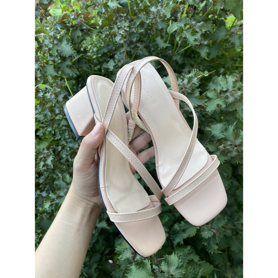 Sandal nữ mũi gót 3-7p BaeShoes mã v16