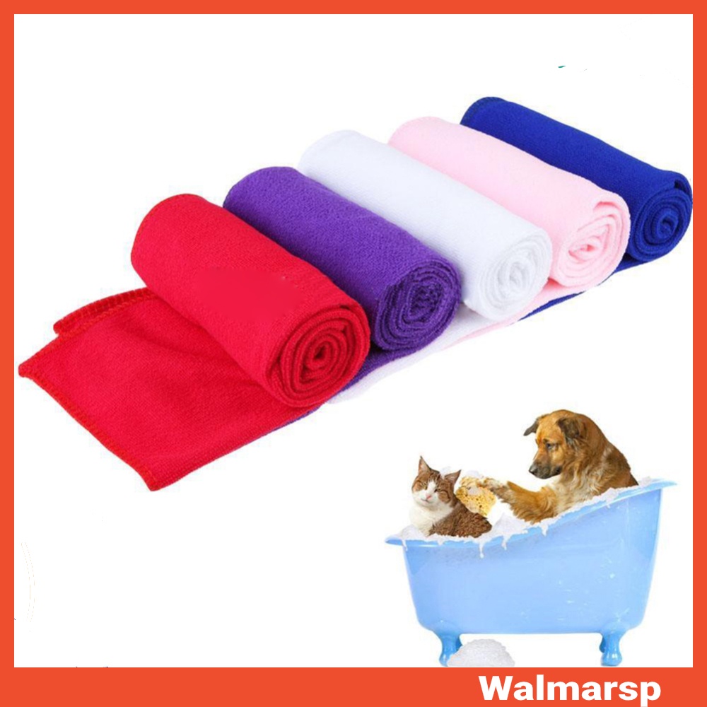 Khăn TắM VảI SợI Microfiber MềM MạI Cho Thú Cưng