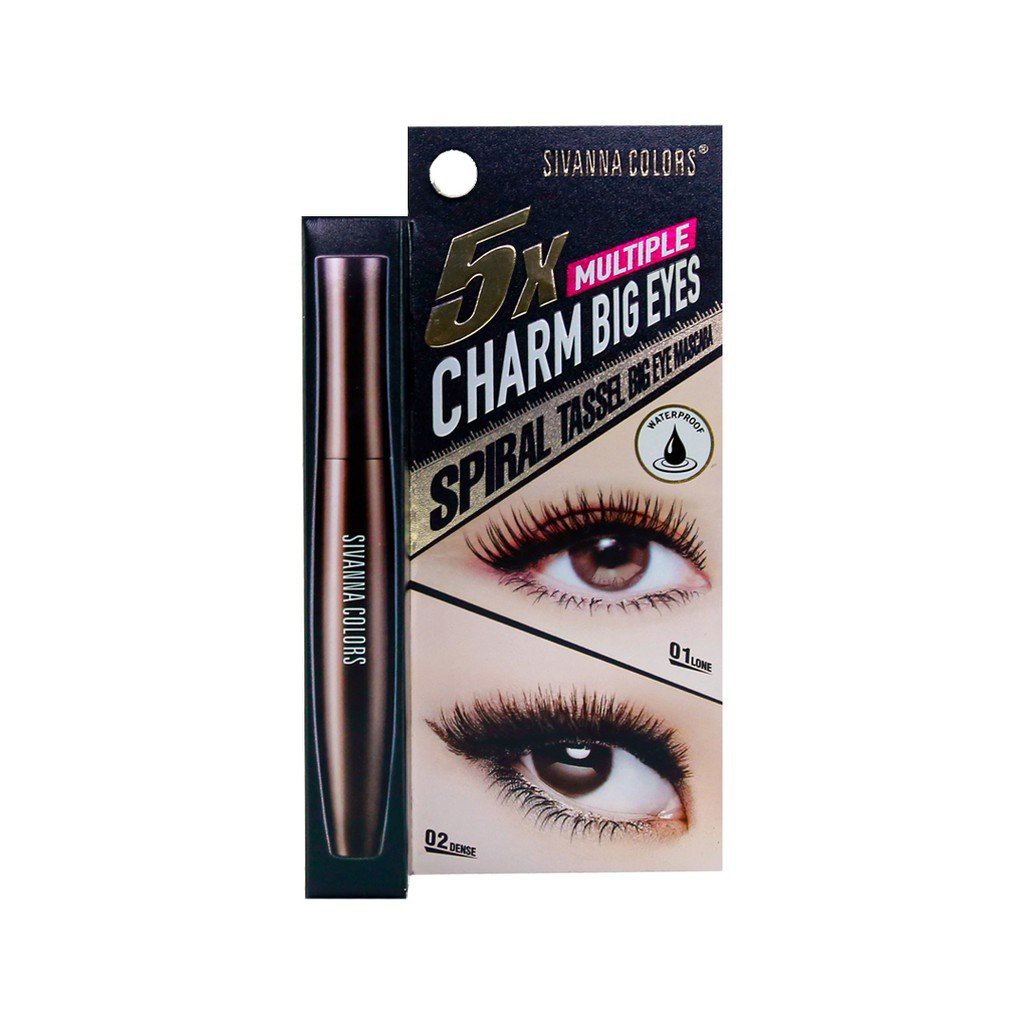 Chuốt Mi Sivanna Colors 5X Multiple Charm Big Eyes Mascara