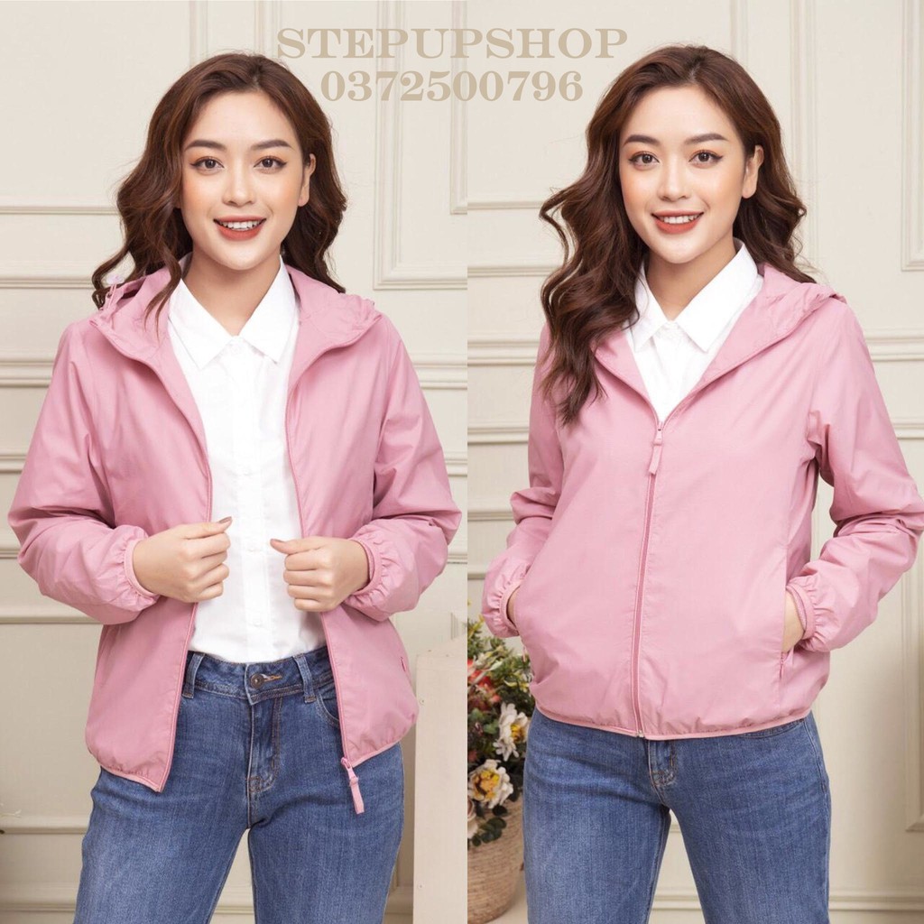 Áo khoác dù nữ Uni- Áo khoác nữ- Stepup shop | BigBuy360 - bigbuy360.vn