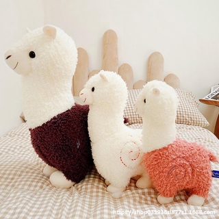 Bùn ngựa alpaca sang trọng đồ chơi búp bê dễ thương cừu gối búp bê búp bê món quà ngày trẻ em của giấc ngủ