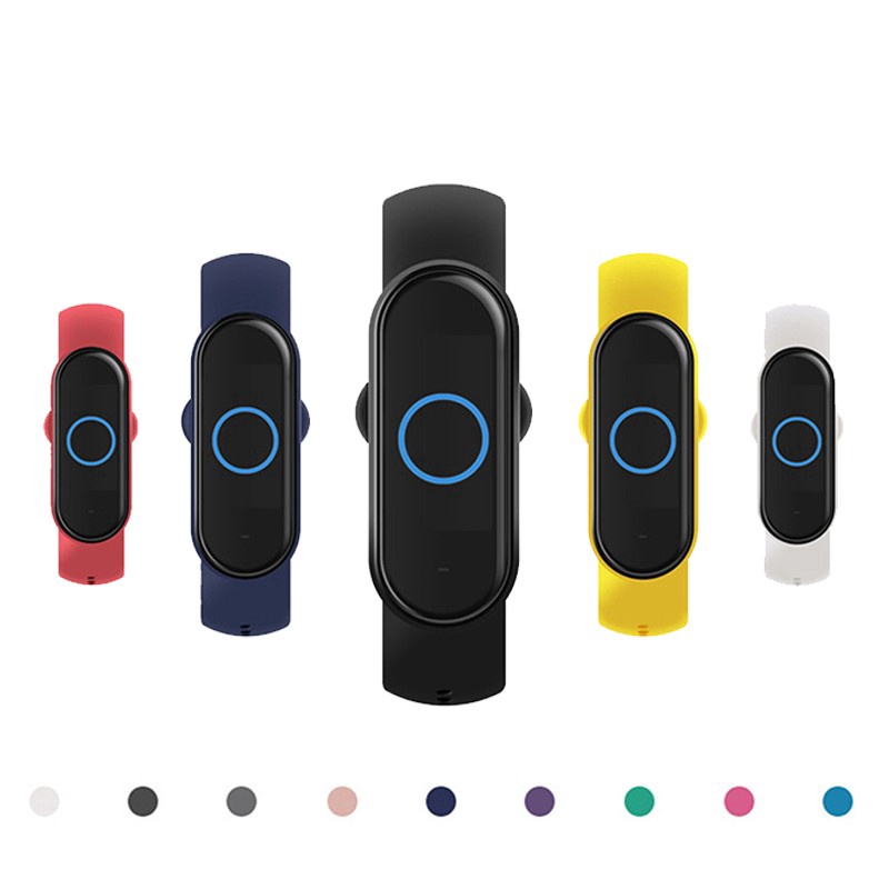 Dây Đeo silicone Cho Đồng Hồ Thông Minh Xiaomi Mi Band 5 Mi Band5 Mi Band5