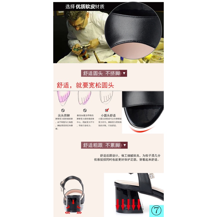 Giày Sandal Da Thật Thời Trang Trung Niên Dành Cho Phụ Nữ Trung Niên 2022