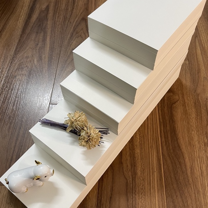 Flashcard  - 100 Thẻ trắng 15x30cm chuẩn giấy Ivory 350