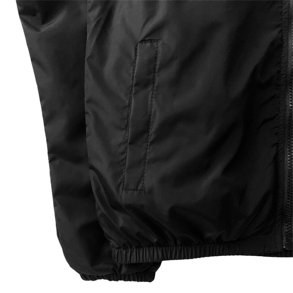 Áo khoác Tubi 2 Mặt Màu Xanh Rêu Nón Rời