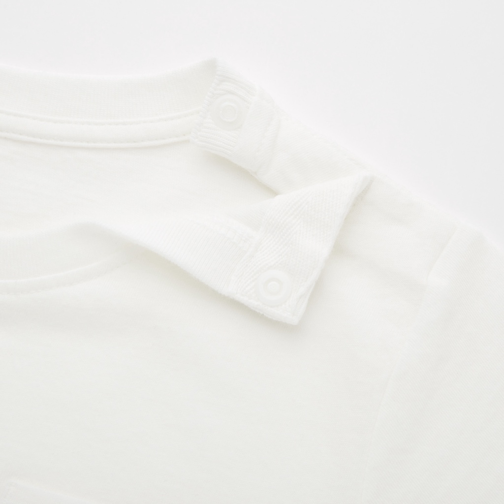 [Auth Uniqlo] Áo Cottton Ngắn Tay Chuột Mickey Baby Uniqlo - Nhật Bản