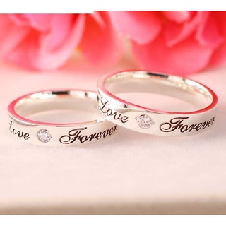 Nhẫn đôi love forever nam nữ