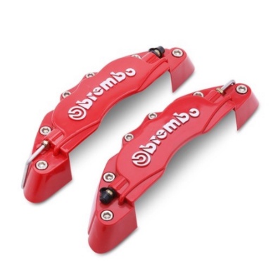 Bộ 2 ốp độ má phanh đĩa Brembo KIM LOẠI phong cách thể thao và đẳng cấp cho ô tô xe hơi