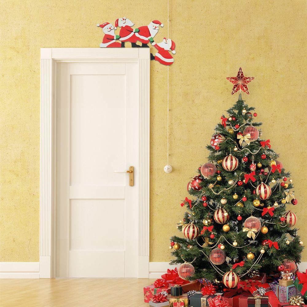 PINEVN Phụ Kiện Trang Trí Góc Cửa Hình Tuần Lộc