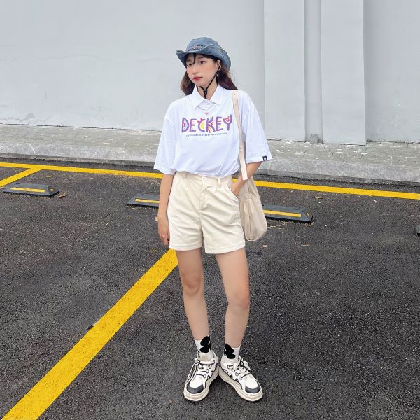 Áo Thun Cotton Unisex Nam Nữ Form Rộng Local Brand DECKEY SUN