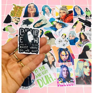 10-50 hình sticker Billie Eilish decal(random hình)