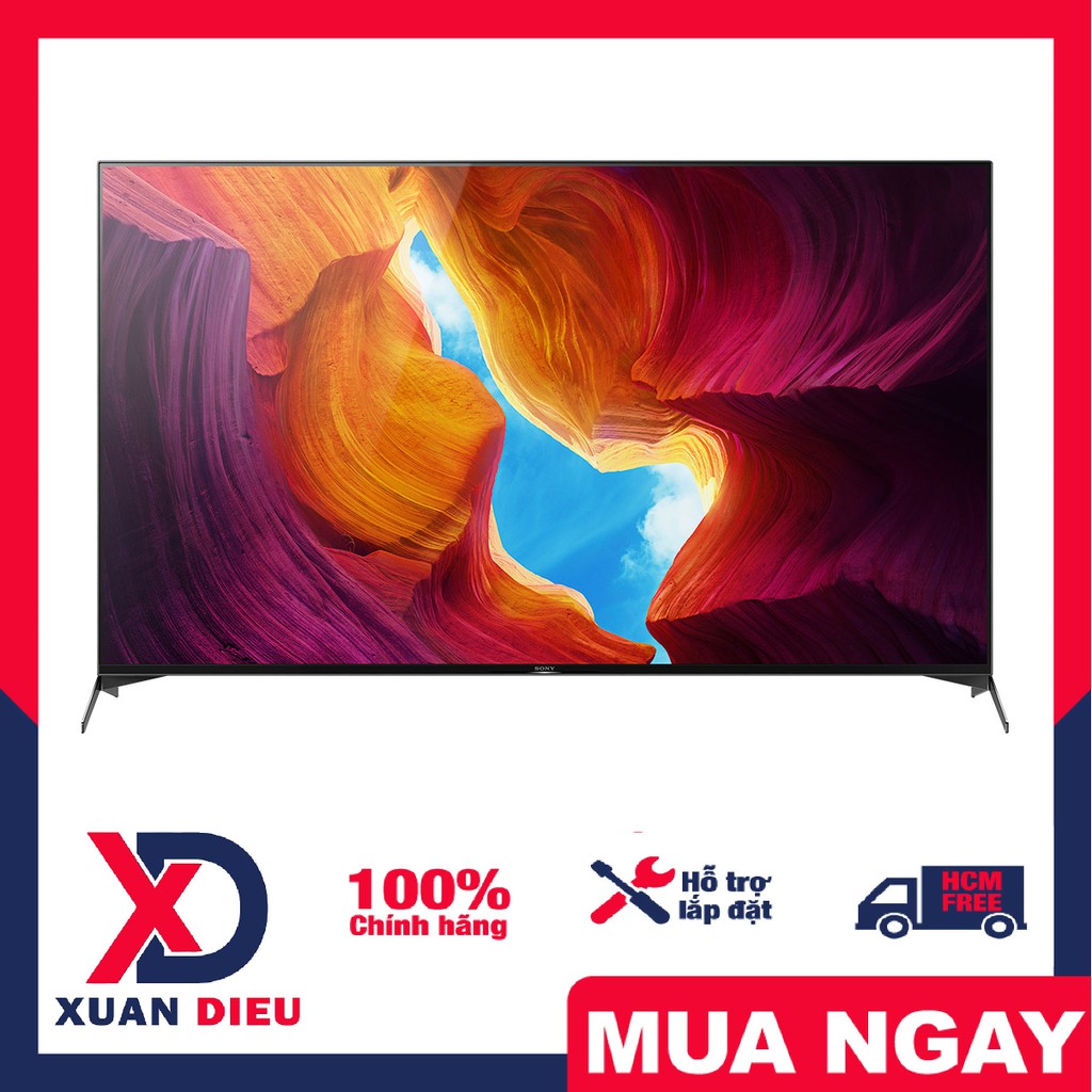 Android Tivi Sony 4K 55 inch KD-55X9500H - Tính năngNetflix,Voice Control,Youtube.bảo hành 2 năm.Giao miễn phí HCM