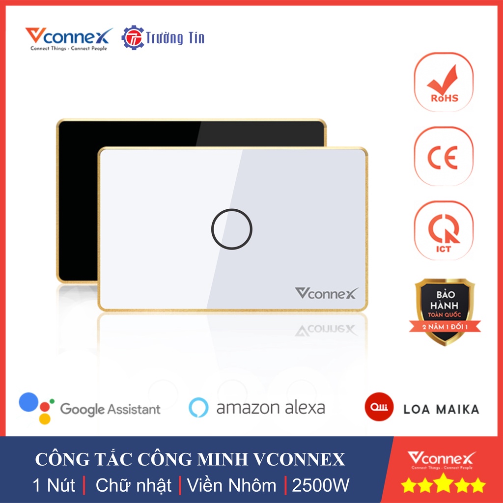 công tắc thông minh vconnex 3 hạt