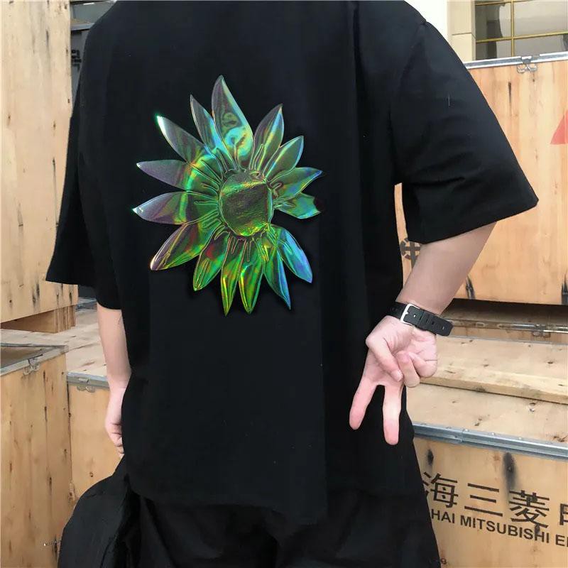 Áo thun Stee FLOWER Cảm ứng nhiệt Unisex