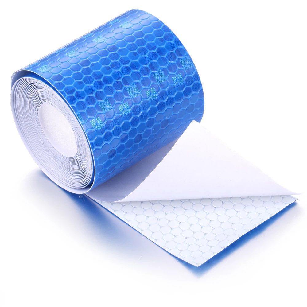 Cuộn băng keo phản quang cảnh báo an toàn chống thấm nước cỡ 5x100cm cho xe máy và xe hơi