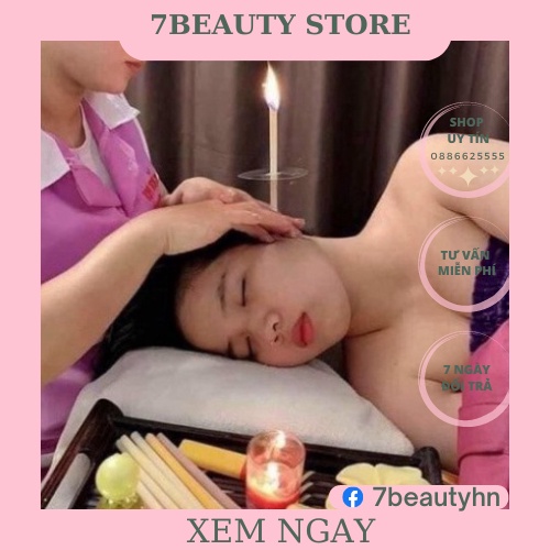 Nến xông tai đông y dùng trong spa thẫm mỹ viện( 1 đôi)