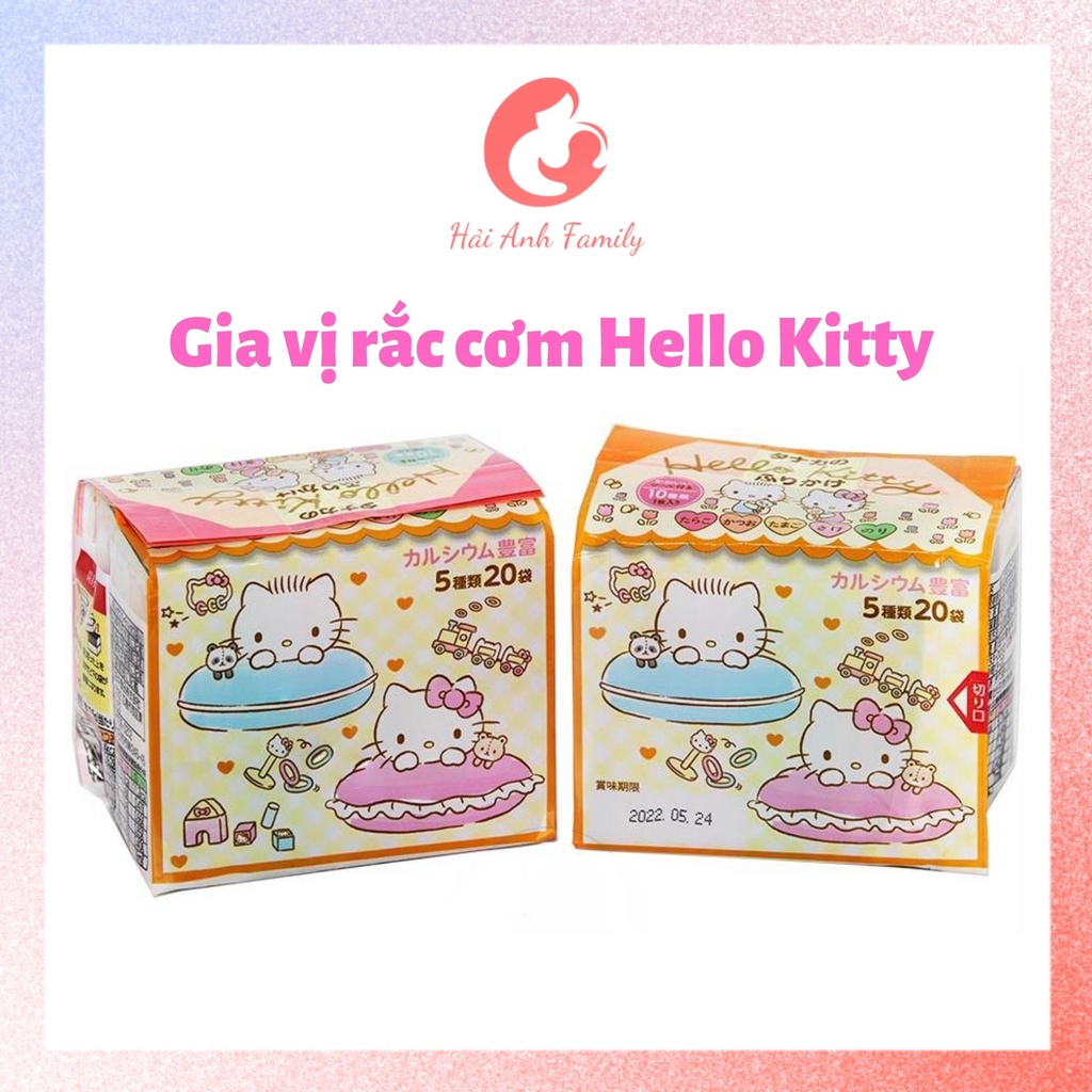 NHẬT BẢN Gia vị rắc cơm Hello Kitty cho bé thumbnail