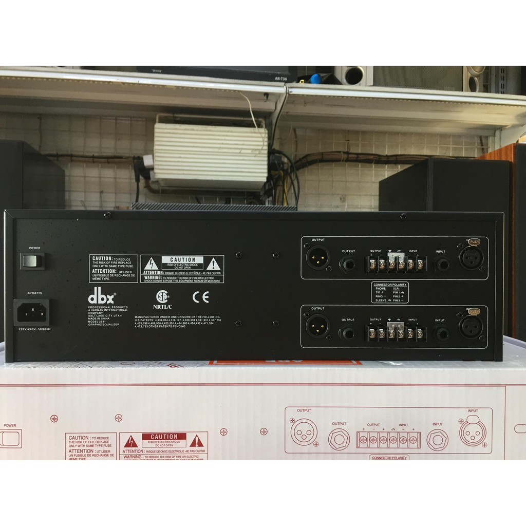 lọc tiếng equalizer dbx - 2231