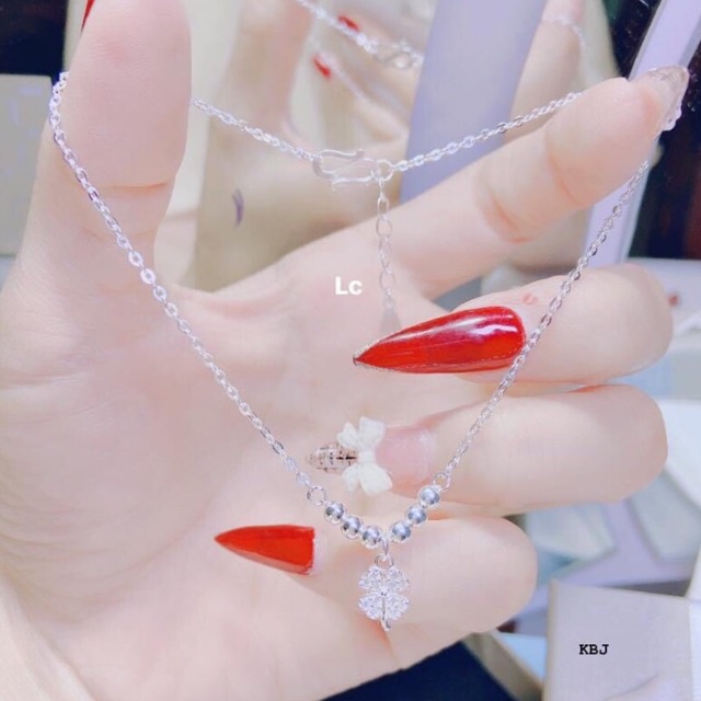 lắc chân bạc , nhiều kiểu đẹp