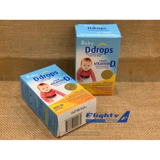 Baby Ddrops Vitamin D3 dạng nhỏ giọt, 400 IU 90 giọt