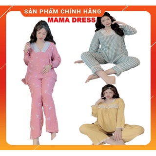 Bộ đồ bầu và sau sinh Hè Thu MẶC NHÀ ĐẸP GIÁ RẺ có khóa cho bé ti tiên lợi CHẤT MÁT NHẸ SIÊU THÍCH