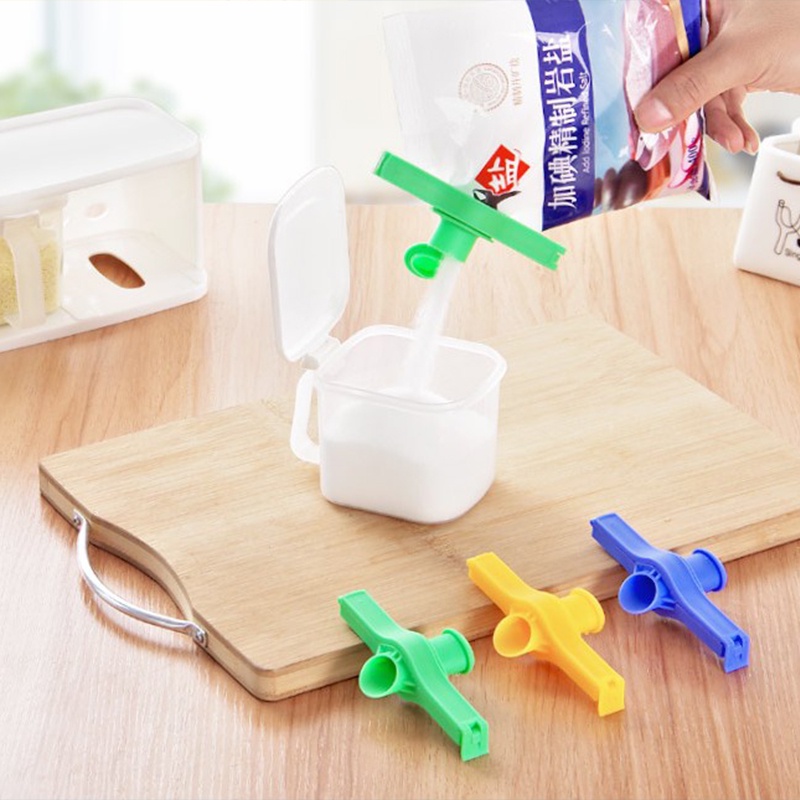 Kẹp Miệng Túi Thực Phẩm Bằng Nhựa Tiện Dụng Cho Nhà Bếp