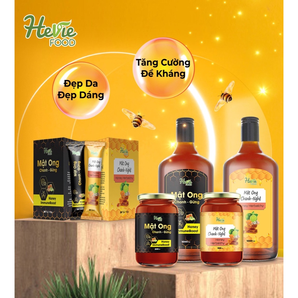 Mật Ong Trái Cây Herbalthy Detox Cơ Thể 20gr Heviefood