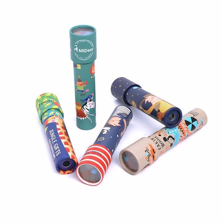 Đồ chơi ống nhòm KÍNH VẠN HOA ma thuật cho bé 19x4,5cm