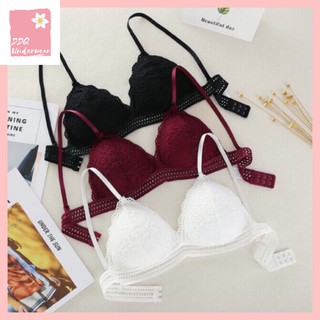 [DDQ Underwear] Bra Ren Đệm Mỏng Cực Xinh A08