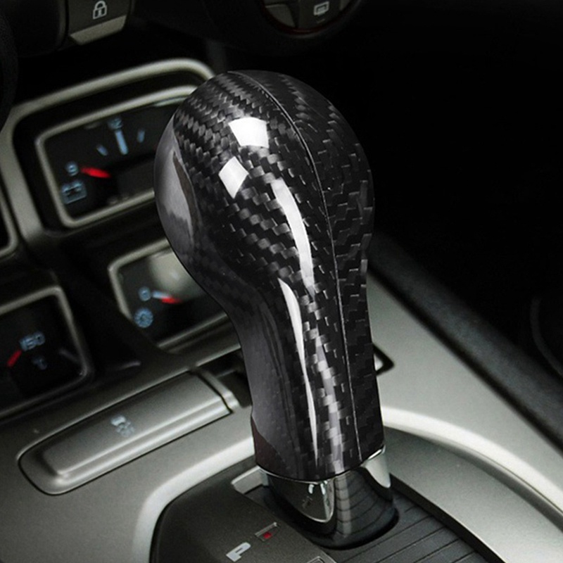 Vỏ Bọc Cần Gạt Số Bằng Sợi Carbon Cho Chevrolet Camaro 2010-2015