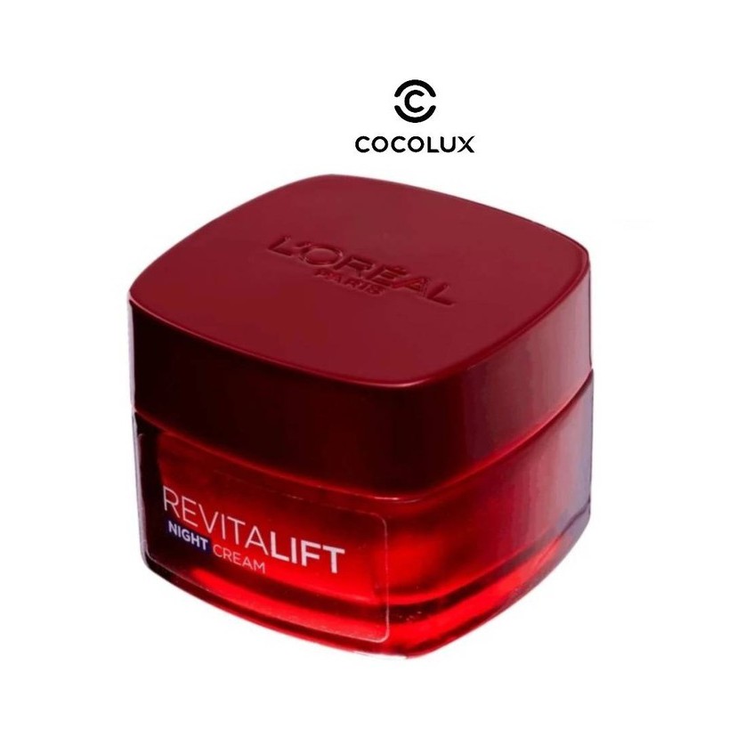 [Công Ty, Tem Phụ] Kem dưỡng săn chắc &amp; giảm nếp nhăn Revitalift Đêm Loreal - L'Oréal [COCOLUX]