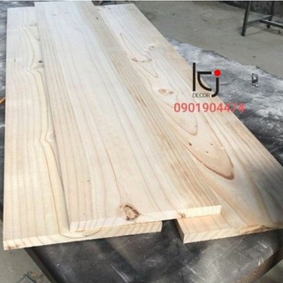 [KID001] - THANH GỖ THÔNG DÀI 100x20x2CM LÁNG MỊN 4 MẶT